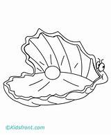 Oyster Coloring Pages Clam Shell Drawing Giant Printable Kids Getdrawings Drawings Color Getcolorings sketch template