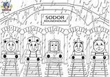 Thomas Coloring Friends Pages Train Engine Tank Kids Color Print Percy Printable Gordon Online Sheet Colouring James Characters Clipart Pa sketch template
