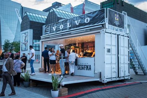 volvo fika lounge experiential activation  toronto canada  vendry