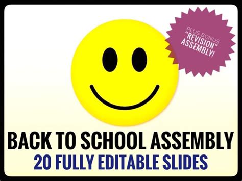 school   assembly  teaching resources