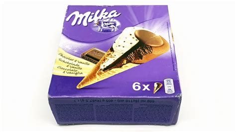 milka chocolate vanilla ice cream cone  youtube