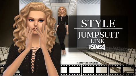 sims  cc links jumpsuit outfit youtube