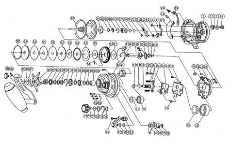 daiwa reel parts diagram