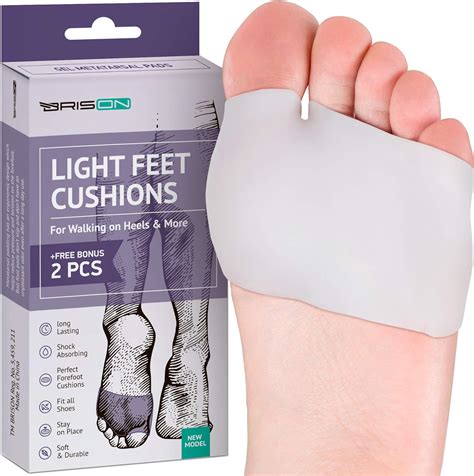 toe sleeve metatarsal pads soft gel ball  foot cushion mortons neuroma callus