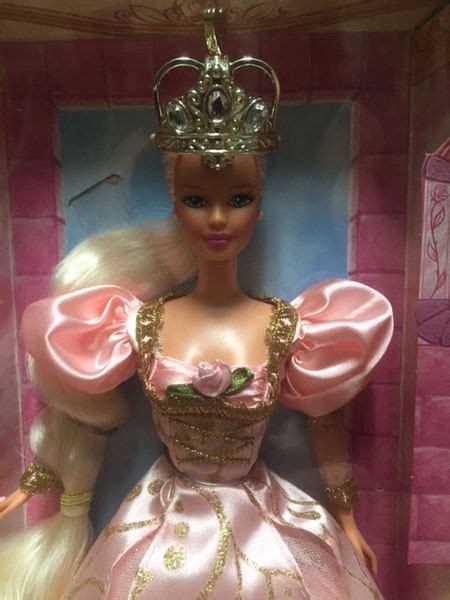 barbie doll rapunzel doll pink rapunzel princess bear haven land