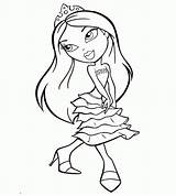 Bratz Cloe sketch template