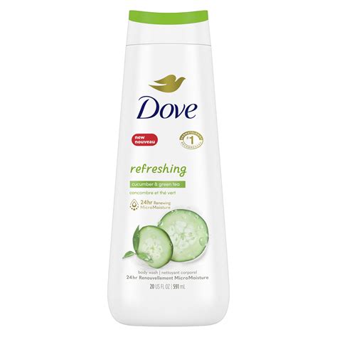 dove refreshing cucumber green tea body wash shop cleansers soaps