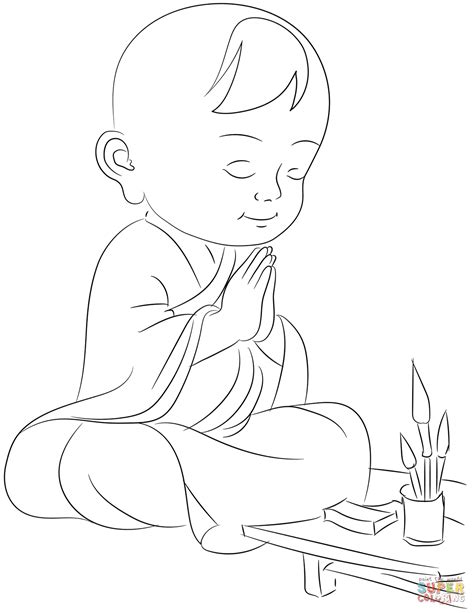 buddha clipart colouring page buddha colouring page transparent