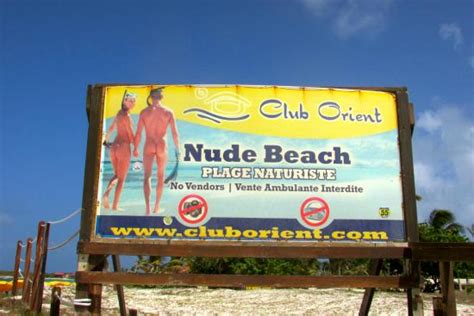 Nude Beach Paradise In St Maarten — Jetsetaway