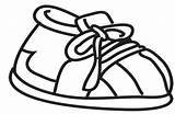 Zapatos Zapatillas Deporte Imprimir Imágenes Clipartmag Sc07 sketch template