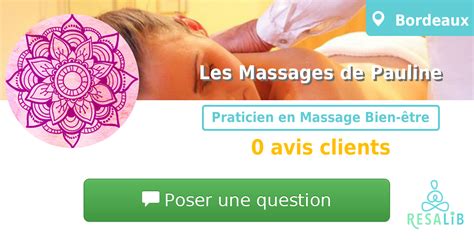 Les Massages De Pauline Praticien En Massage Bien être à Bordeaux