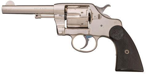 antique colt revolvers  model   army double action rock island auction