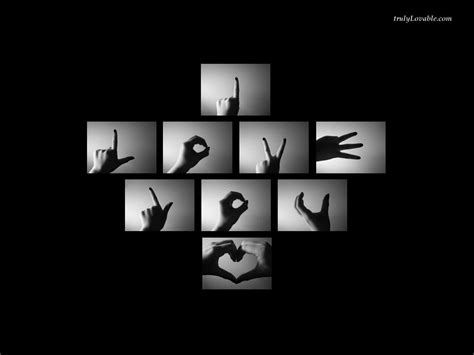 love  love  love signs sign language