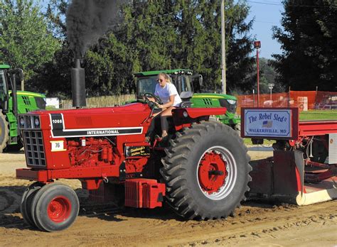 tractor pull   family tradition carroll county times