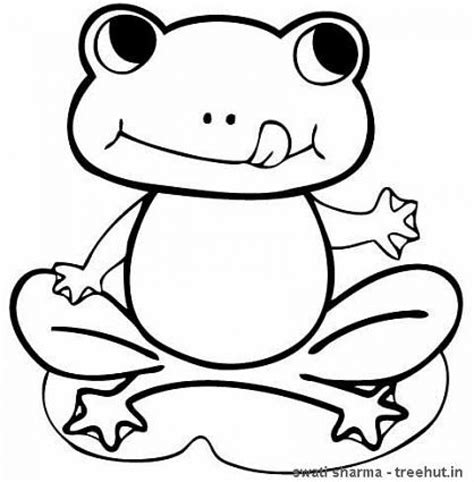 frogs coloring pages learny kids