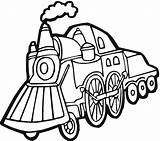 Train Coloring Sheets Pages Kids Trains sketch template