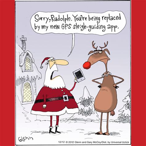 santa goes digital funny christmas cartoons funny christmas jokes