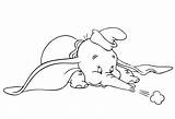 Dumbo Elefante Stampare Disegno Bebe Designlooter Supercoloring sketch template