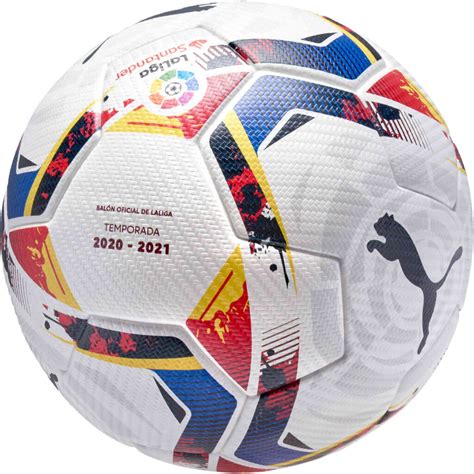 puma la liga  accelerate official match soccer ball white multicolour soccerpro