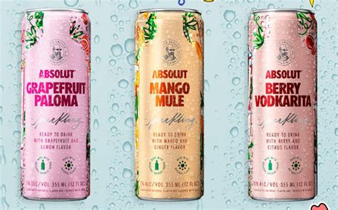 absolut unveils   rtd vodka sodas  cocktails foodbev media
