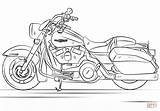 Harley Davidson Coloring Road King Pages Motorcycle Drawing Motorcycles Printable Bike раскраска Paper раскраски детей для sketch template
