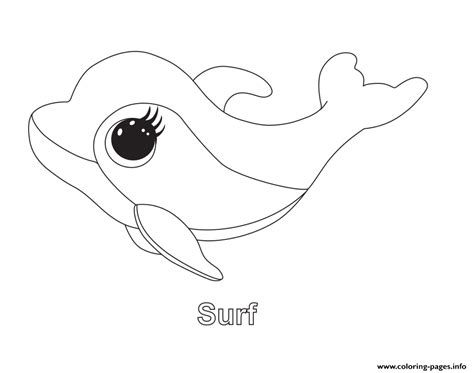 print surf beanie boo coloring pages penguin coloring pages baby