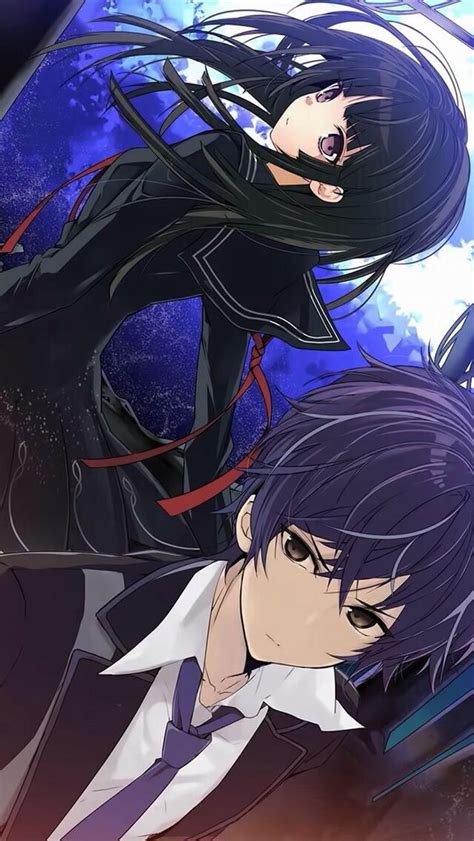 Kisara And Rentaro Black Bullet Anime Xử Nữ Fiction