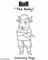 Bully Bull Toro sketch template