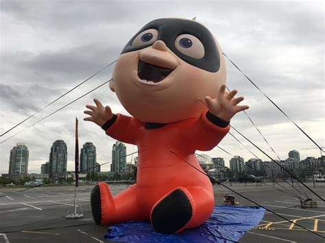 A 4 Storey High Jack Jack From Incredibles 2 Has Popped Up In Vancouver