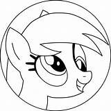 Coloring Derpy Pages Pony Little Mlp Popular sketch template