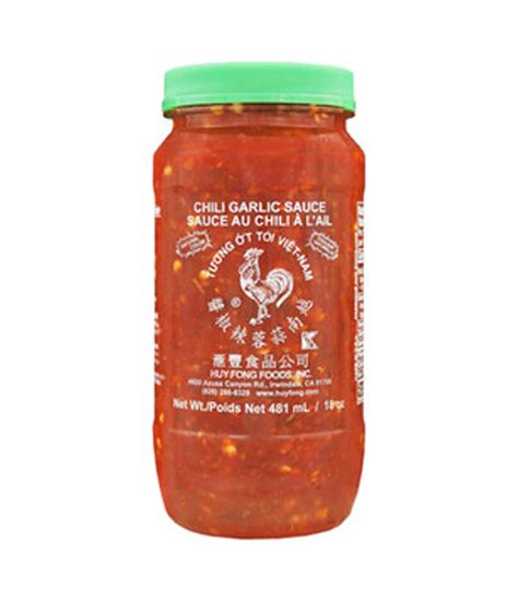 huy fong foods chili garlic sauce ml haisue