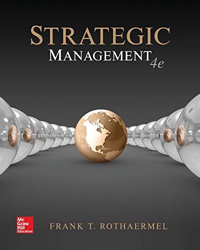 strategic management rothaermel frank  abebooks