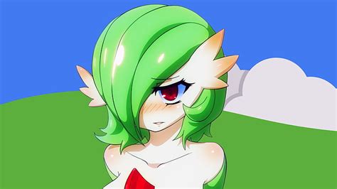 Hd Wallpaper Female Anime Character In Green Hair