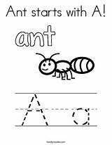 Coloring Pages Abc Ant Letter Preschoolers Preschool Kindergarten Noodle Twisty Kids Crafts Activities Ants Worksheets Alphabet Twistynoodle Insect Color Starts sketch template