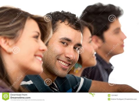 casual man  friends stock image image  young smile