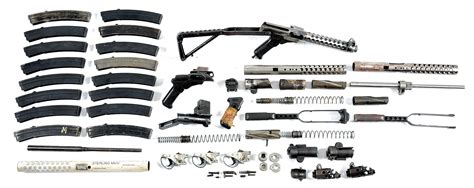 lot detail sterling machine gun parts kit   partial kit