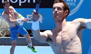 Shirtless Andy Murray Turns Up The Heat On Australian Open Preparation