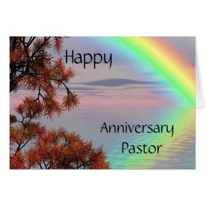 happy anniversary pastor card zazzlecom happy anniversary anniversary gift diy anniversary
