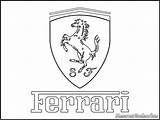 Ferrari Logo Drawing Da Coloring Colorare Disegni Pages Chevy Car Cars Loga Sketch Lamborghini F1 Getdrawings Dibujo Colouring Stemma Pojazdy sketch template