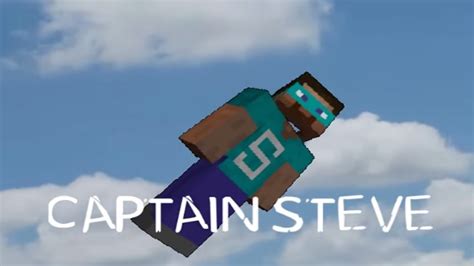 captain steve  smg minecraft skin