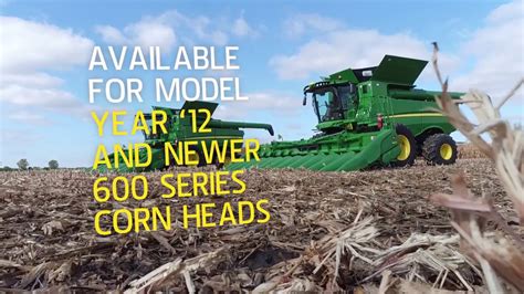 combine corn head parts john deere youtube