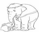 Pages Coloring Dumbo Mom Printable sketch template