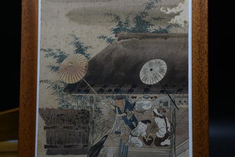ukiyo  woodblock print mulberry paper  takakane catawiki