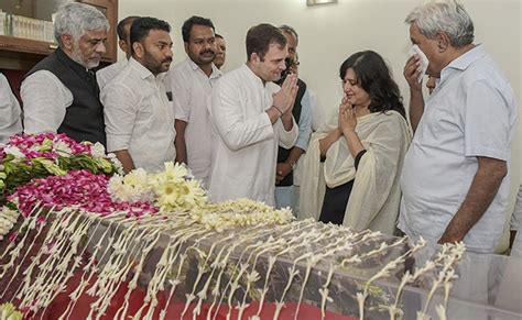 rahul gandhi sushma swaraj s legacy will endure touch millions of lives