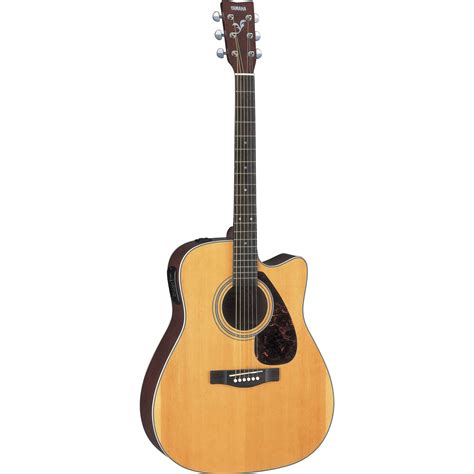 yamaha fxc acousticelectric cutaway guitar natural fxc