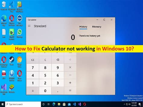 fix calculator  working  windows  steps techs gizmos