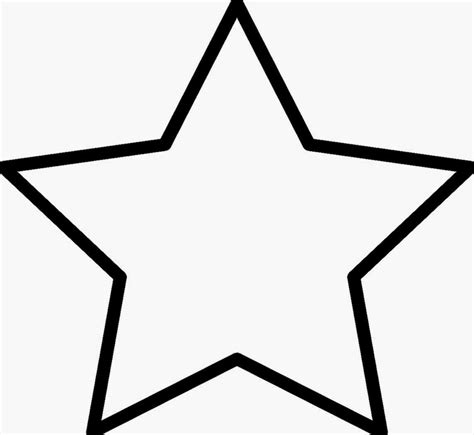 preschool shape star coloring pages coloring pages
