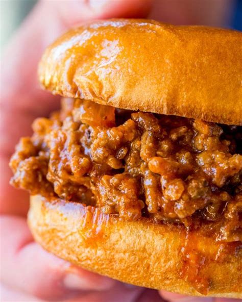 The Ultimate Sloppy Joes Made At Home In Just 20 Minutes With No Canned