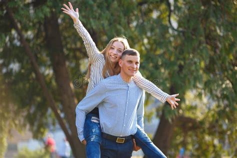 Happy Couple Having Fun Together Stock Image Image Of Leisure