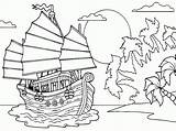 Coloring Pages Transportation Transport Water Colouring Print Getcolorings sketch template